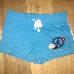 blue justice shorts